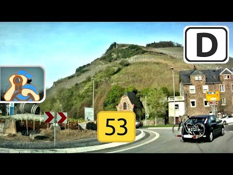 Deutschland. B53. [ ✕ B50 - ✕ B49 (Alf) ] , r. Mosel