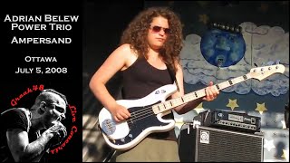 Adrian Belew Power Trio - "Ampersand" live (partial)