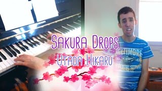 🎵 Sakura Drops (Utada Hikaru 宇多田 ヒカル) ~ Piano &amp; Vocal cover by HollowRiku