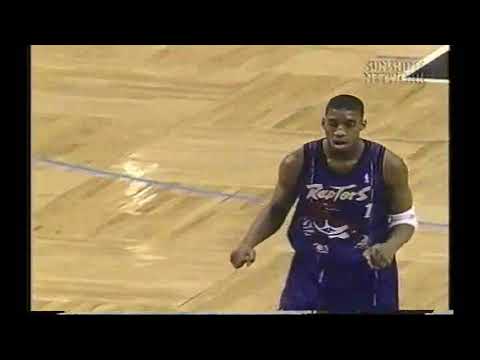 Tracy McGrady 2pts Vs Orlando Magic (2/27/98) Nasty Tomahawk Dunk