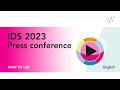 IDS 2023 - Press conference