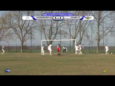LOVÁSZHETÉNYI FC - VILLÁNY TC    2 - 2 (1 - 1)