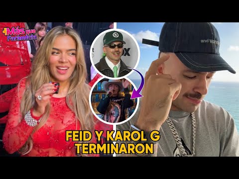 Evidence that Karol G and Feid did end their relationship.