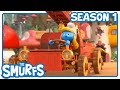 Smurfette Saves The Day The Smurfs 3D Cartoon Movies