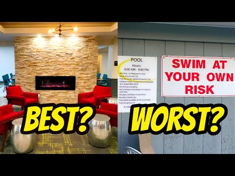 The BEST & WORST Hotels Of My Cross-Country Road Trip!!