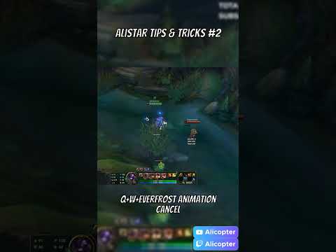 Alistar Tips & Tricks #2 : WQ Animation Cancel #shorts #alicopter