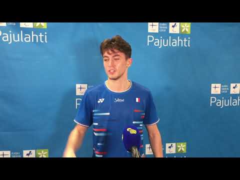 Yanis Gaudin: I am very proud I could do it in two because I did not play as I wanted