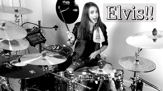 Elvis Presley ∞ Blue Suede Shoes ∞ Drum Cover By Simone Lockhart