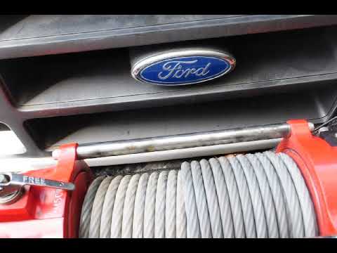 mile marker hydraulic winch on 1997 f550 powerstroke