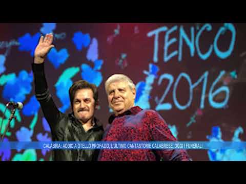CALABRIA: ADDIO A OTELLO PROFAZIO L'ULTIMO CANTAUTORE CALABRESE. OGGI I FUNERALI