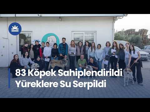 Ege Üniversitelilerin Can Dostları Yeni Yuvalarına Kavuştu