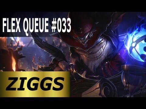 Ziggs APC Bot - Full League of Legends Gameplay [Deutsch/German] LoL Flex Queue Ranked #033