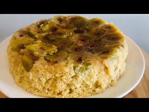 Easy Upside Down Fig Cake | How to Make Cake Without an Oven | Frying Pan Cake | No mixer cake