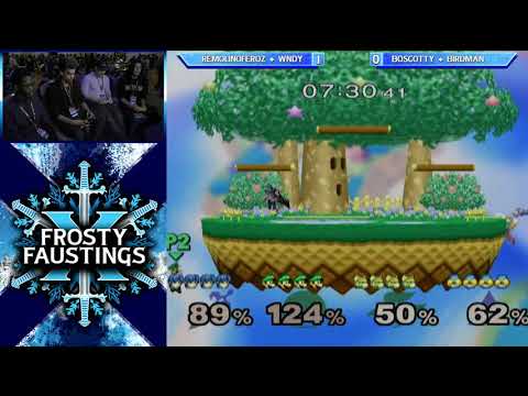 FFX - MELEE DOUBLES LOSERS SEMIS - RemolinoFeroz + Wndy vs BoScotty + Birdman