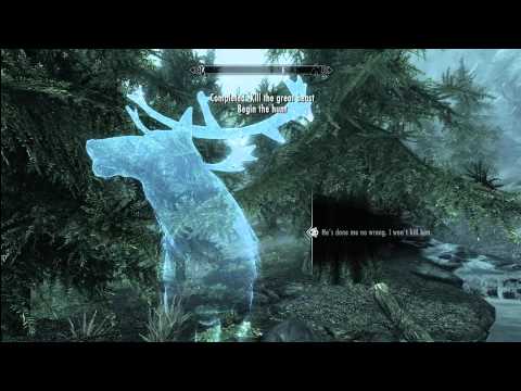 Skyrim Daedric Quest - Hircine - Ill Met By Moonlight