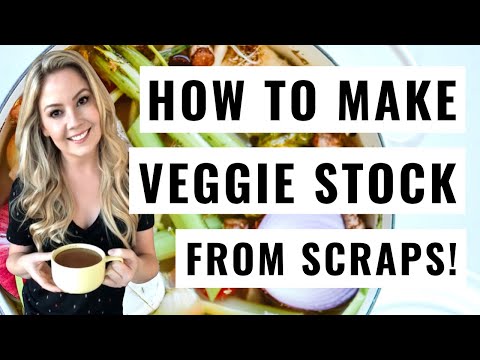 How to Make Veggie Stock from Scraps (Complete Guide!)
