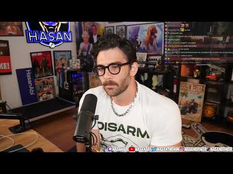 HasanAbi October 18, 2025 – IRL at the No Kings protest