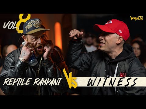 Reptile Rampant vs Witness | VRB Vol. 8 #rapbattle