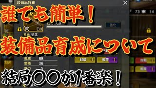 ガチ勢向け引退向けなど様々なプレイヤーに向けた装備品育成の仕方について解説！盟友登用も引いてみたらすごーく良かった？！【キングダム覇道】