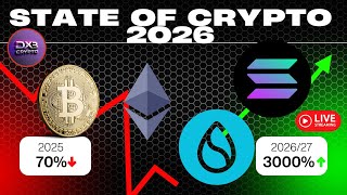 🔥 DXB CRYPTO LIVE - STATE OF CRYPTO 2026 - GEO-IMPACT ON CRYPTO - ALTS 🔥