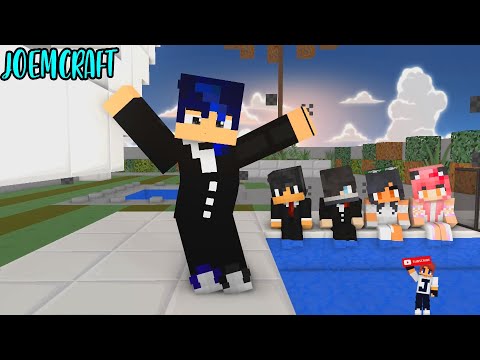 APHMAU, EIN, KC, ZANE, AARON, KIM | CHICKEN WINGS MEME DANCE | GANGNAM STYLE - Minecraft Animation