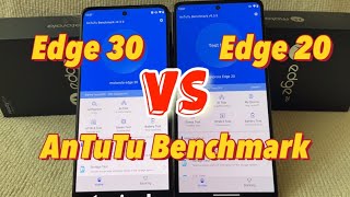 Moto Edge 30 vs Edge 20 AnTuTu Benchmark Geekbench5 results
