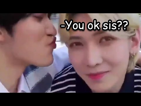 ateez giving yeosang all the love for 4 min straight....