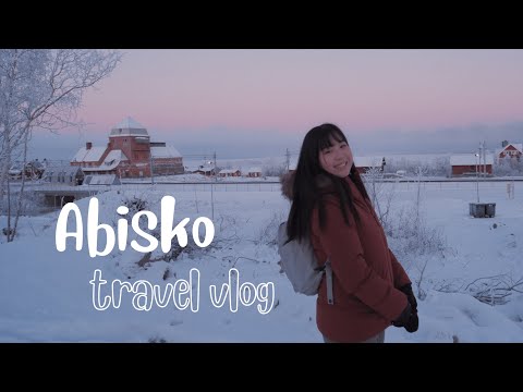 Sweden Travel Vlog | ❄️ winter in Abisko, aurora chase & dog sledding