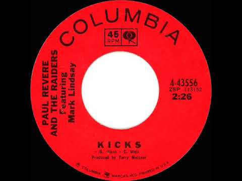 1966 HITS ARCHIVE: Kicks - Paul Revere & the Raiders (mono 45)