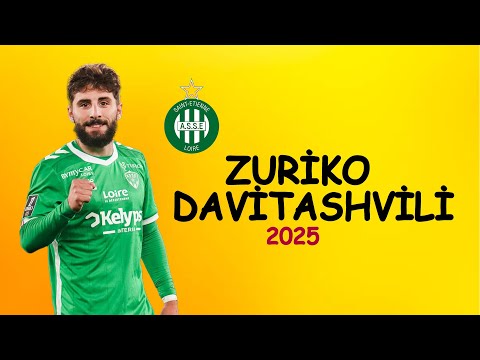 Zuriko Davitashvili | Skills & Goals | Saint Etienne | 2025