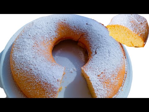 HOW TO MAKE A CAKE WITHOUT AN ELECTRIC  MIXER. EASIEST RING CAKE RECIPE.