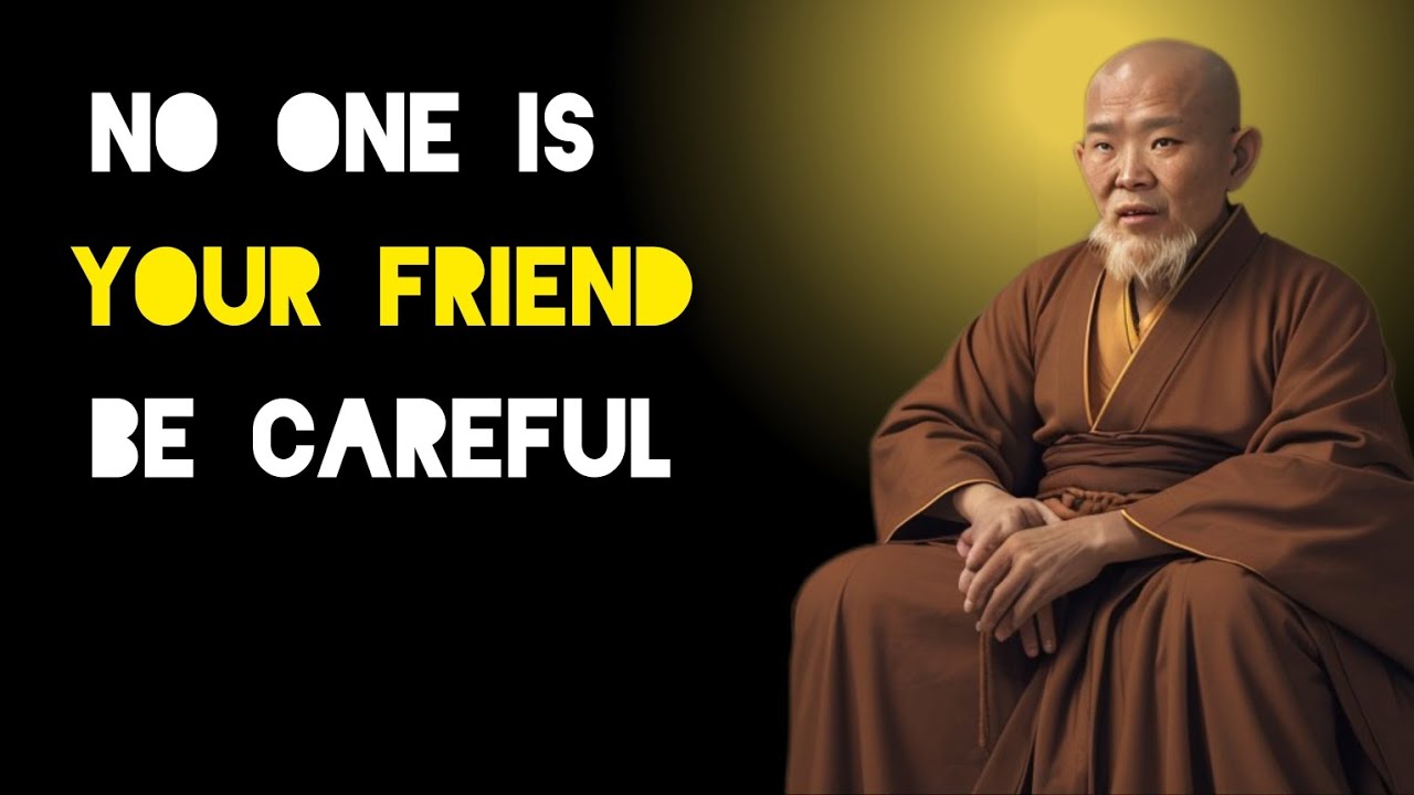 No One Is Your Friend Be Careful - Zen And Buddhist Teachings.