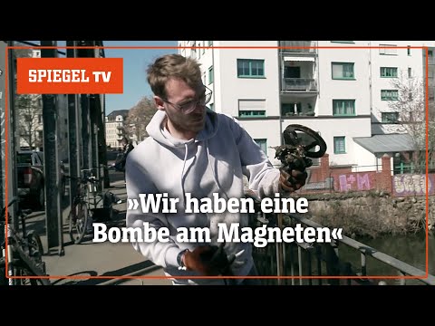 Magnetangler in Leipzig: Zwischen Schrott, Schildern und Sprengkörpern | SPIEGEL TV