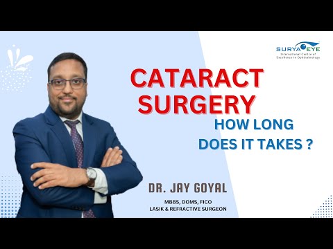 How long does cataract surgery procedure take? – Surya Eye Institute.