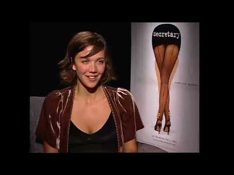 SECRETARY 2002 Maggie Gyllenhaal EXCLUSIVE INTERVIEW