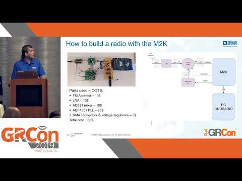 GRCon19 - Building a radio with M2K and spare parts by Adrian Suciu