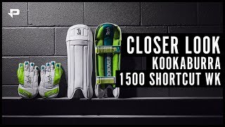 Kookaburra 1500 Shortcut Wicket Keeping Gloves - Closer Look