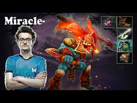 Miracle - Huskar Midlane | Dota 2 7.29d Gameplay