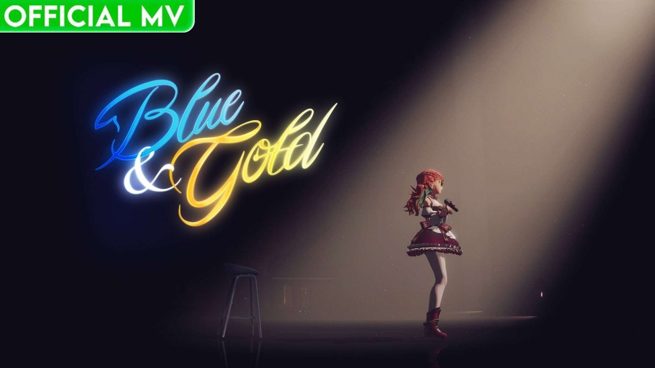 Blue & Gold - Takanashi Kiara (Official Music Video)