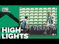 Highlights: FC Groningen - Sparta Rotterdam