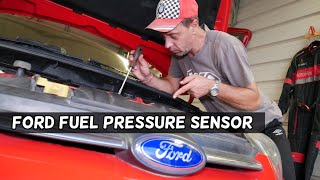 FORD FUEL PRESSURE SENSOR LOCATION. WHERE IS THE FUEL PRESSURE SENSOR