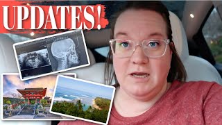 UPDATES ON DAUGHTERS SURGERY & UPCOMING TRAVEL PLANS | CHANGING TRAVEL PLANS | SPEND DAY WITH ME