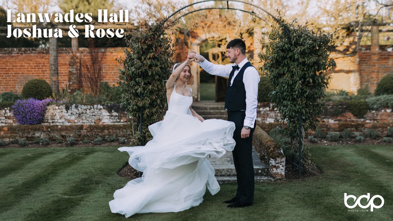 Lanwades Hall wedding photography and film