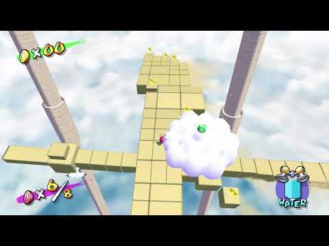 Super Mario Sunshine Walkthrough Part 3 Gelato beach Shines (except 100 coins)