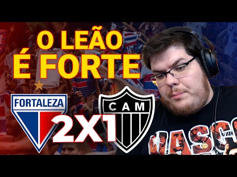 CASIMIRO REAGE: "O LEÃO É FORTE" FORTALEZA 2 X 1 ATLÉTICO MG | #fortaleza #brasileirão #case