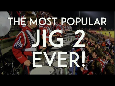 Awesome Drumline - Quads - Bass Splits - "JIG 2 - Redux!"