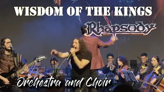 Fabio Lione Sinfónico - Wisdom of The Kings (Rhapsody) live in Bogotá w Choir &amp; Symphony Orchestra