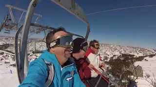 preview picture of video 'Perisher Ski Trip GoPro Day Two and Three. HD'