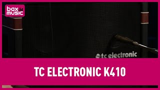 Video thumbnail for TC Electronic K410 Speaker Cabinet | Review by Bax-shop | Bax Music Goes