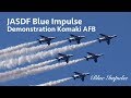 JASDF Blue Impulse Demonstration At Komaki AFB RJNA NKM